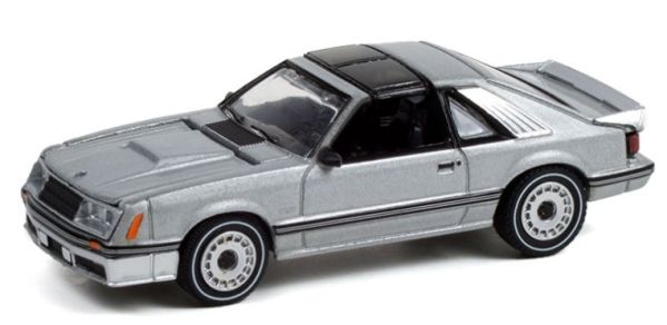 GREEN13310-D - FORD Mustang GT 1982 grise de la série GLMUSCLE sous Blister - 1