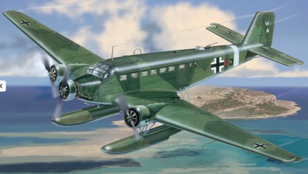 ITA1339 - Avion JU 52/3m FLOATPLANE à assembler et à peindre - 1