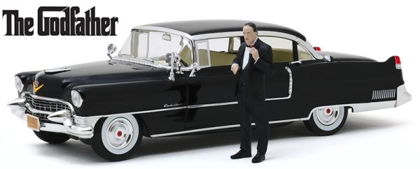 GREEN13531 - CADILLAC Fleetwood serie 60 avec la figurine DON CORLEONE - 1