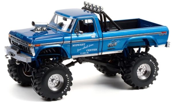 GREEN13605 - FORD F-250 MONSTER TRUCK 1974 Midwest Four - 1