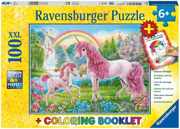 RAV136988 - Puzzle 100 Pièces Licorne magique - 1