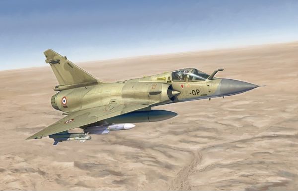 ITA1381 - Avion Mirage 2000C 20e anniversaire de la Guerre du Golfe  à assembler et à peindre - 1