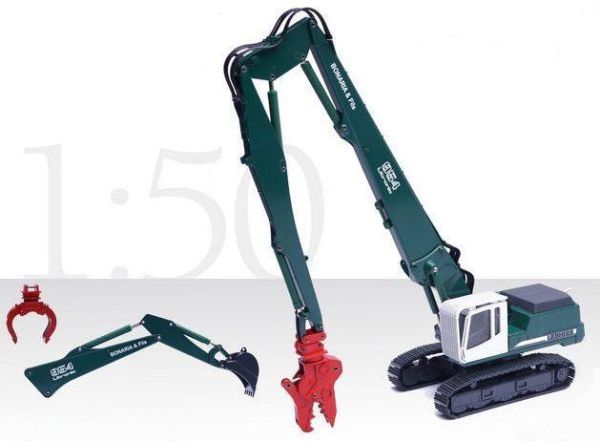 CON2907/11 - Pelle LIEBHERR R954 Avec bras long, godet, pinces de démolition 