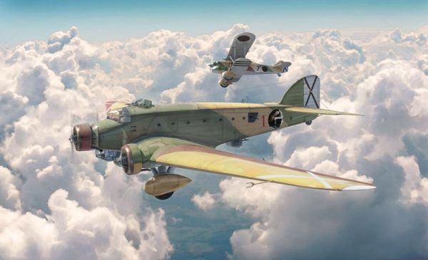 ITA1388 - Avion SM.81 Pipistrello à assembler et à peindre - 1