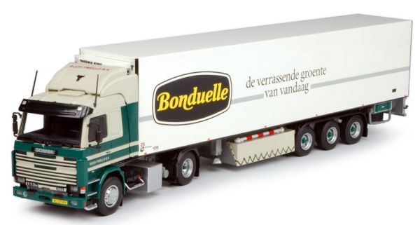 TEK65099 - SCANIA 113/60 4x2 Avec Remorque frigorifique 3 Essieux 