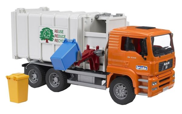 BRU2761 - Camion poubelle MAN TGA 6X4 - 1