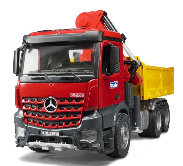 BRU3651 - MERCEDES Arocs 6x4 avec grue de déchargement - 1