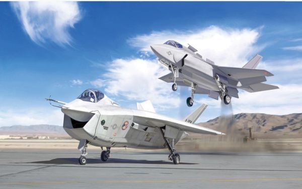 ITA1419 - Avion Project JSF X32- and X35B  à assembler et à peindre - 1