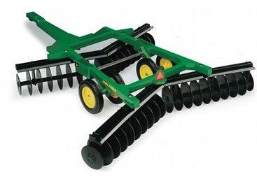 BRI45060M6 - HERSE Circulaire JOHN DEERE Ech:1/16 Compatible avec les articles BRUDER - 1