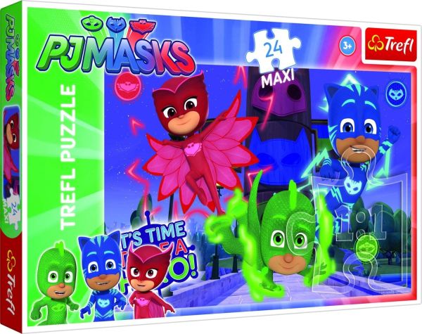 TRF14262 - Puzzle maxi 24 Pièces PJMASKS - 1