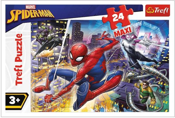 TRF14289 - Puzzle maxi 24 Pièces SPIDER-MAN - 1