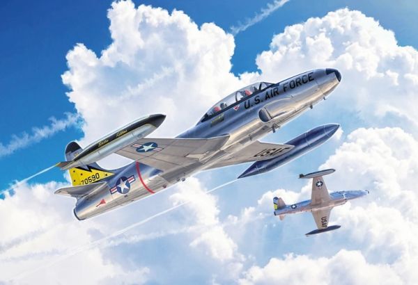 ITA1444 - Avion T-33A Shooting Star à assembler et à peindre - 1