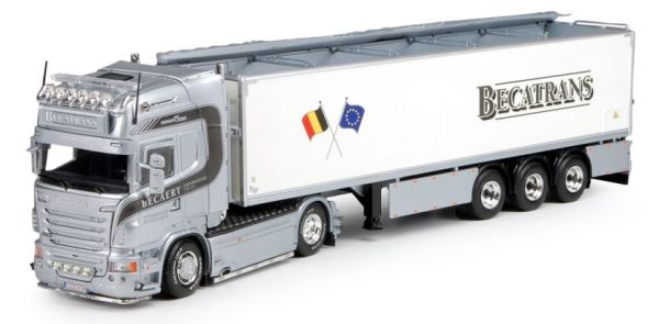 TEK63961 - SCANIA R730 Topline Avec Remorque 3 Essieux 