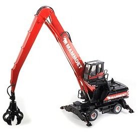 NZG784/05 - Pelle de manutention  SENNEBOGEN 835M sur pneu 