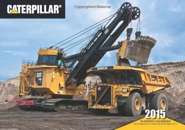 CALCAT2015 - Calendrier CATERPILLAR 2015 - 1