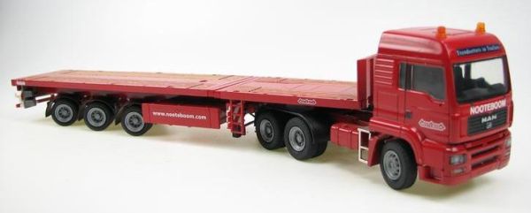 CON66139 - MAN TGA LX 6x4 Avec remorque extensible 3 Essieux directionnel 