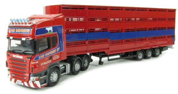 CORCC13744 - SCANIA R560 3 Essieux avec remorque 3 Essieux transport de bétail 