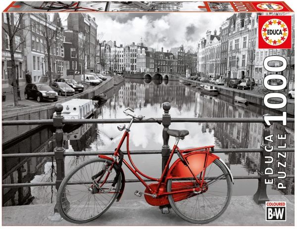 EDU14846 - Puzzle 1000 Pièces Amsterdam - 1
