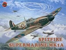 IES01P - Plaque tôlée : Spitfire Supermarine MK1A - 1