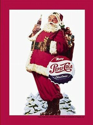 IES10P - Plaque tôlée : Pére Noël 