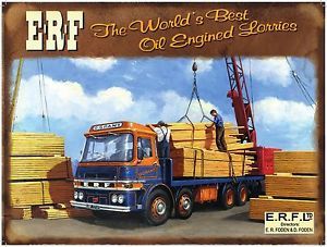 IES39G - Plaque tôlée : E.R.F The Wolrd's Best - 1