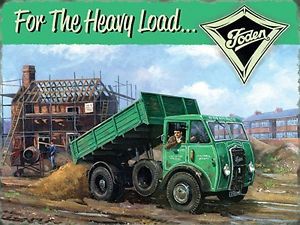 IES42G - Plaque tôlée : For The Heavy Load..... Foden - 1