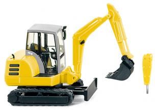 WIK065804 - Mini-Pelle HR18 avec Accessoires Ech:1/87 - 1
