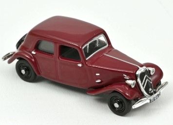 NOREV153008 - CITROËN  11 AL 1938 Rouge Excelsior - 1