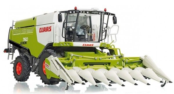 WIK77340 - Moissonneuse CLAAS Lexion 760 bec maïs - 1