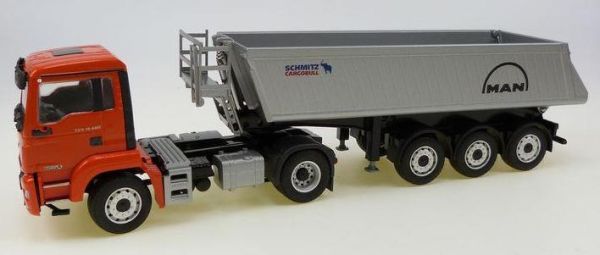 CON77202 - MAN TGS M Euro 6 4x2 Avec benne 3 Essieux 