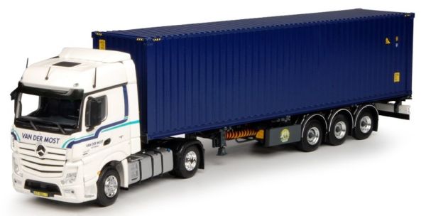 TEK67390 - MERCEDES Bigspace 4x2 Avec remorque porte container et container 40 Pieds VAN DER MOST - 1