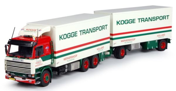 TEK65251 - SCANIA 143 Porteur 6x4 Avec remorque 2 Essieux 