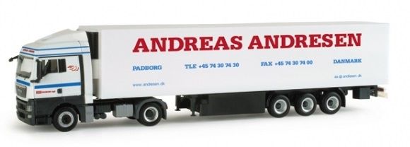 HER155410 - MAN TGX XLX 4x2 avec remorque frigo 3 Essieux A. ANDRESEN - 1