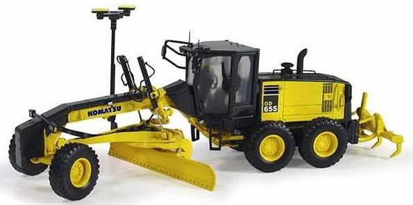 FIGE503264 - Niveleuse KOMATSU GD 655-5 - 1