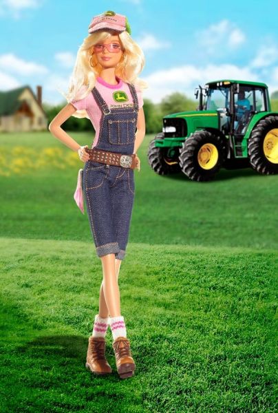 John deere barbie sale