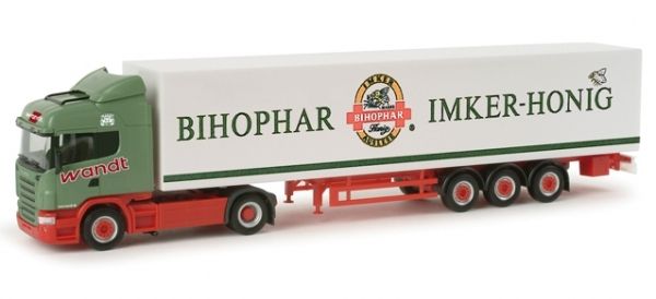 HER156622 - SCANIA R 04 4x2 avec remorque 3 Essieux WANDT/ BIHOPHAR - 1