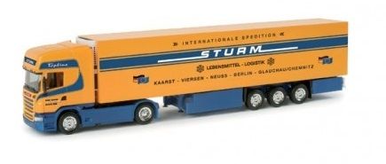HER157056 - SCANIA R 09 4x2 avec remorque frigo 3 Essieux STURM - 1