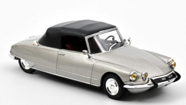 NOREV157084 - CITROËN DS 19 Cabriolet 1965 grise - 1