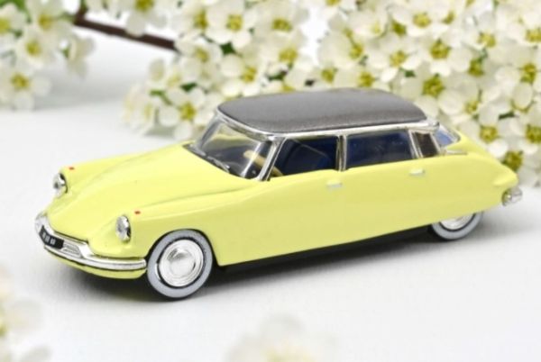NOREV157085 - CITROËN DS 19 1958 jaune - 1