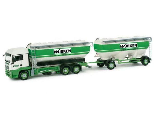 HER157148 - MAN TGS LX Porteur 6x2 avec remorque citerne 2 Essieux WÜBKEN - 1