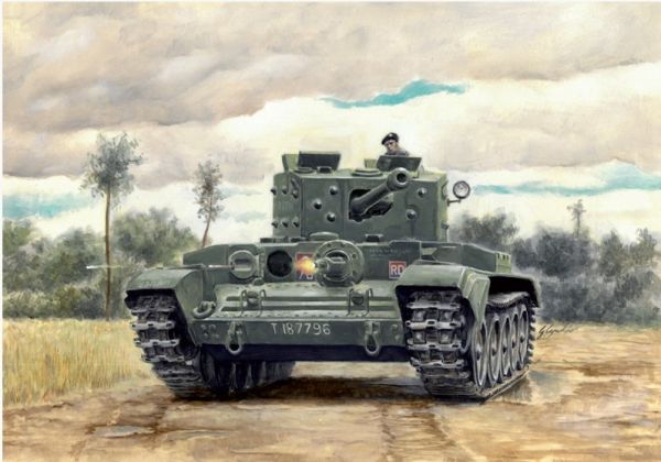 ITA15754 - Char Cromwell Mk.IV à assembler et à peindre - 1