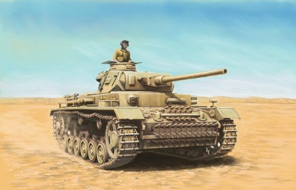 ITA15757 - Char Pz. Kpfw. III Ausf.J/L/M/N à assembler et à peindre - 1