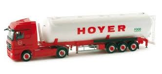 HER157643 - MERCEDES Actros LH08 semi silo HOYER FOOD - 1