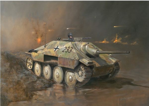 ITA15767 - Char Jagdpanzer 38(t) Hetzer  à assembler et à peindre - 1