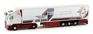 HER158114 - SCANIA R HL avec remorque frigorifique  JENS BODE - 1