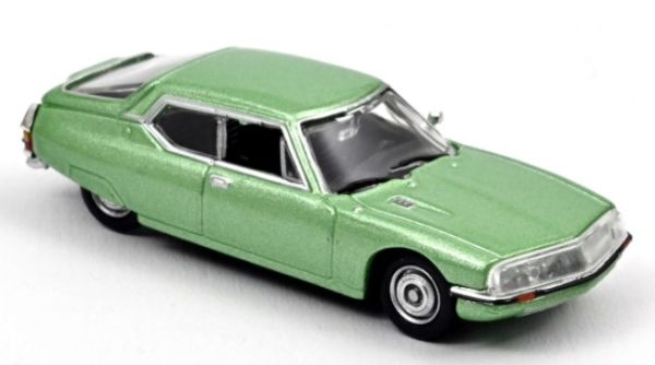 NOREV158512 - CITROËN SM 1972 verte argenté métallique - 1
