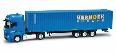 HER159388 - MERCEDES Actros Giga avec remorque porte container 45Pieds VERHOEK - 1