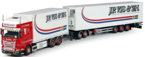TEK65329 - SCANIA Série R porteur 3 Essieux avec dolly et remorque frigorifique 3 Essieux 