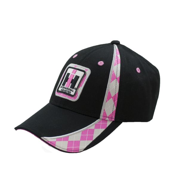 CAS15IH082 - Casquette IH Noir et rose - 1