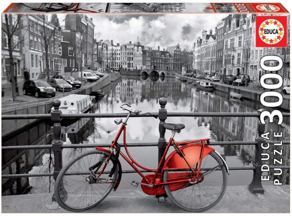 EDU16018 - Puzzle 3000 Pièces Amsterdam - 1
